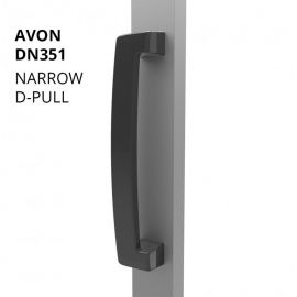 DN351 Narrow Style D Pull Handle
